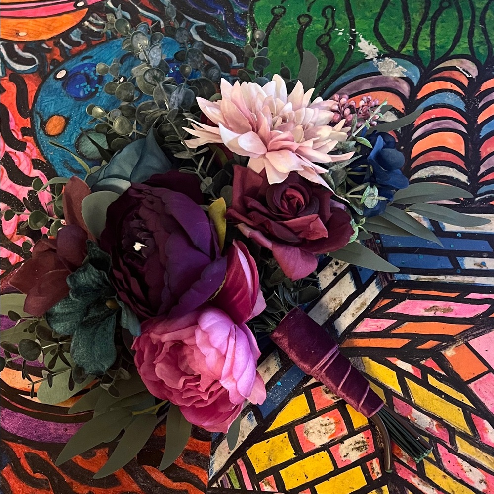 Vibrant BRIDAL Floral Bouquet
